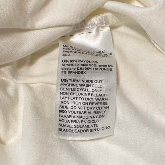 Chico’s Peace Love Chic Layering Tee - Size Large - Picture 7 of 9